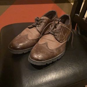 Leather Oxford Dress Shoes